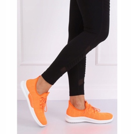 Orange G-330 Orange sports shoes 1