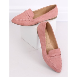 Pink Women's loafers pink CH-1M6 Pink 2