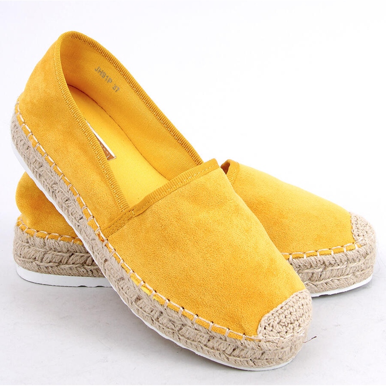 Women's honey espadrilles JH91P Yellow 2