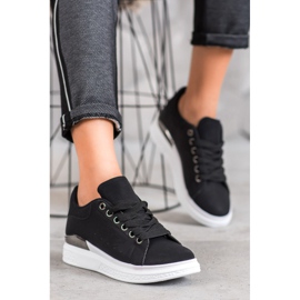 SHELOVET Sneakers On The Platform With Eco Leather black 1