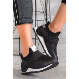 SHELOVET Slip-on Shoes On The Platform black 1