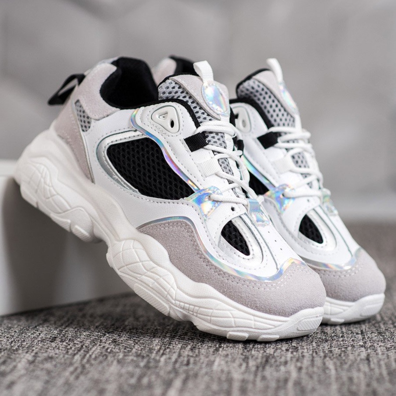 SHELOVET Sneakers With Mesh multicolored 1