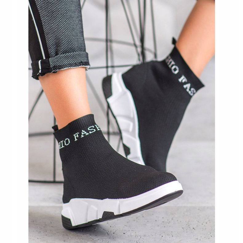 SHELOVET Fashion Slip-On Shoes black 2