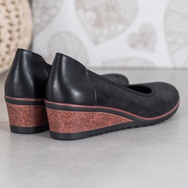 Elegant VINCEZA ballerinas black 2 Elegant VINCEZA ballerinas black 2