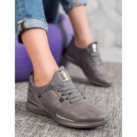 SHELOVET Stylish Sport Shoes grey 1
