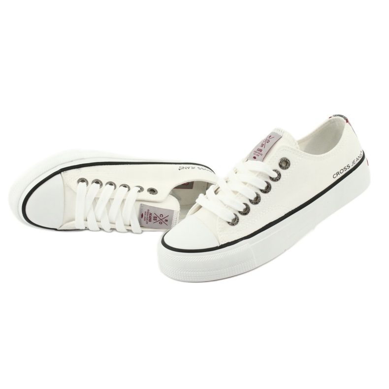 Cross Jeans Classic Sneakers Biaded White FF2R4010C 5