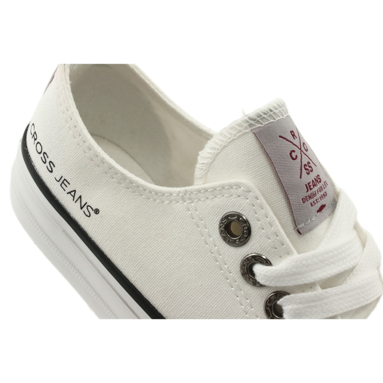 Cross Jeans Classic Sneakers Biaded White FF2R4010C 7
