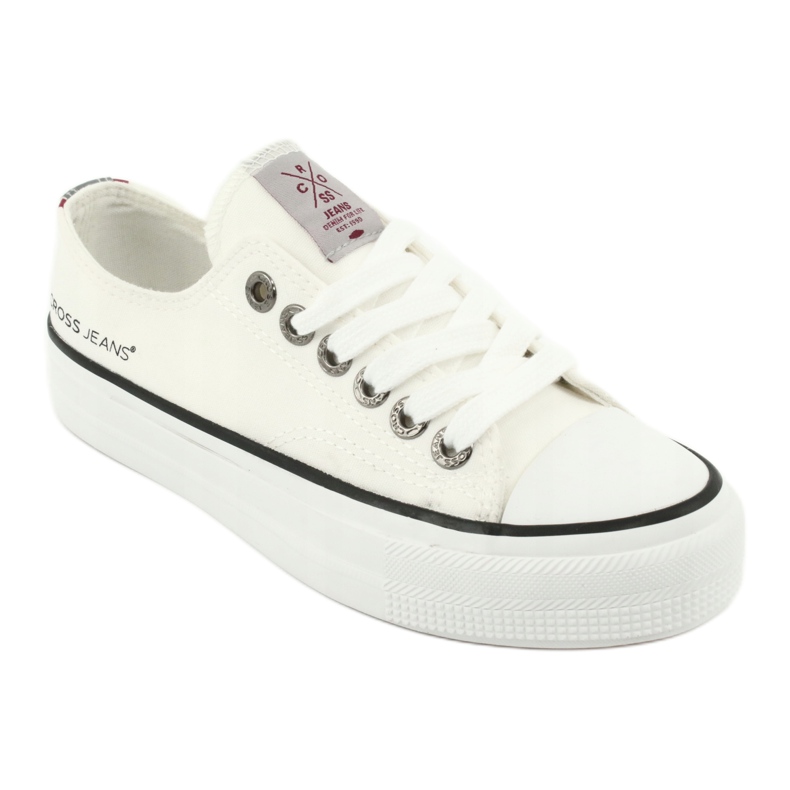 Cross Jeans Classic Sneakers Biaded White FF2R4010C 1