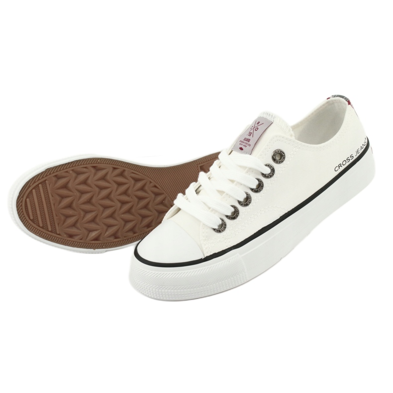 Cross Jeans Classic Sneakers Biaded White FF2R4010C 4