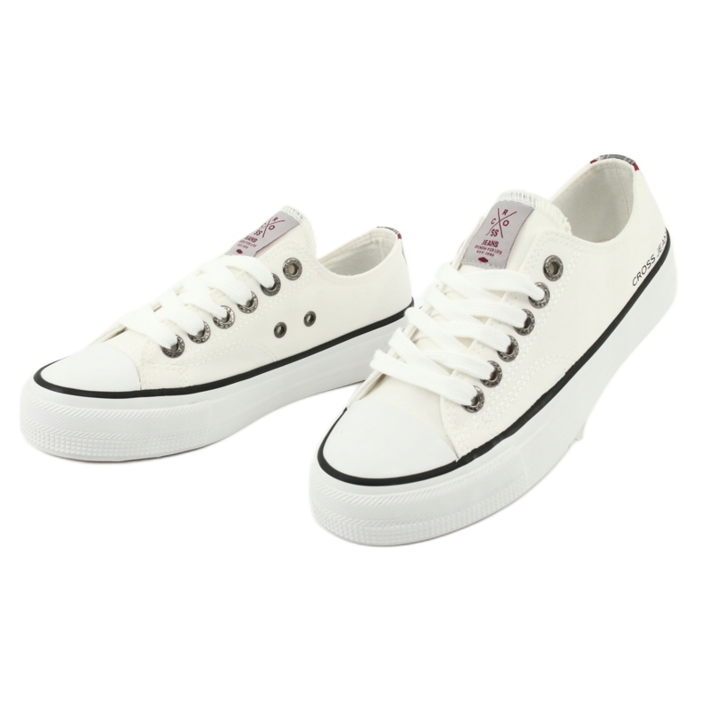 Cross Jeans Classic Sneakers Biaded White FF2R4010C 2