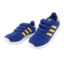 Adidas Originals Forest Grove Cf Jr CG6804 blue yellow 3