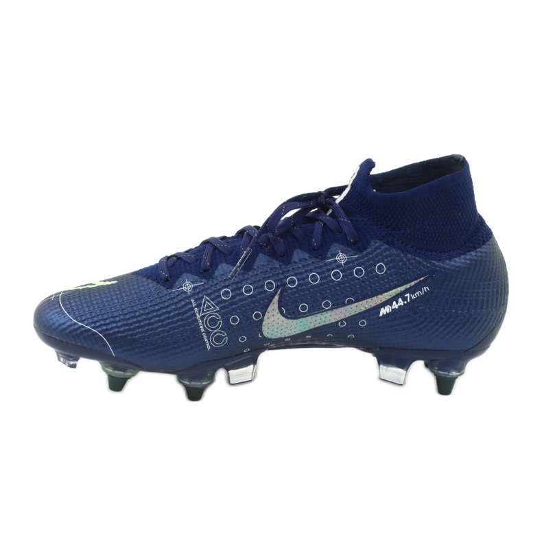 Nike Superfly 7 Elite Mds SG-Pro Ac M CK0013-401 football shoes blue 2