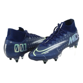 Nike Superfly 7 Elite Mds SG-Pro Ac M CK0013-401 football shoes blue 4