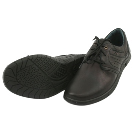 Riko 870 Men's shoes Leather comfortable black 5