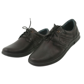 Riko 870 Men's shoes Leather comfortable black 3