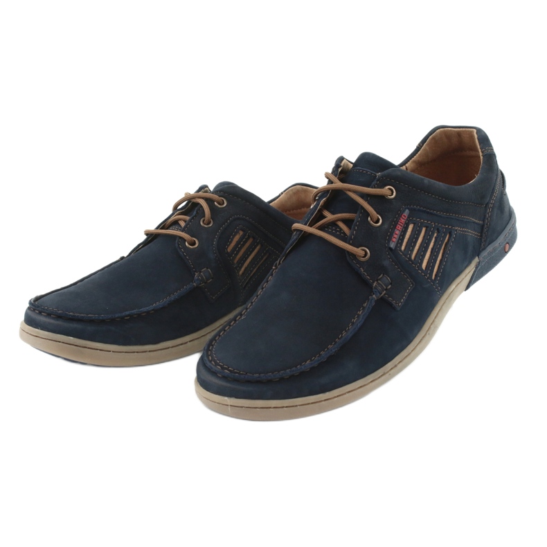 Riko 908 Men's navy blue men's shoes 3 Riko 908 Men's navy blue men's shoes 3