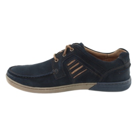 Riko 908 Men's navy blue men's shoes 2 Riko 908 Men's navy blue men's shoes 2