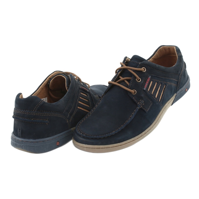 Riko 908 Men's navy blue men's shoes 4 Riko 908 Men's navy blue men's shoes 4