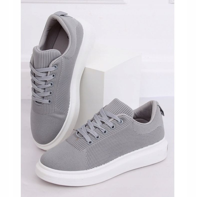 Gray women's gray sneakers LV82P Gray grey 1