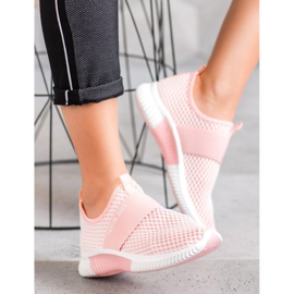 SHELOVET Slip-on Fashion Shoes pink 2