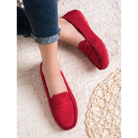 Goodin Classic textile loafers red 1