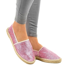 Pink slip-on espadrilles 1609 1