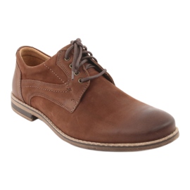 Riko low-cut men's shoes 831 brown 1