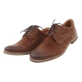 Riko low-cut men's shoes 831 brown 3