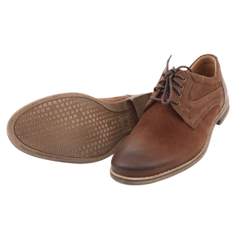Riko low-cut men's shoes 831 brown 5