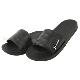 Rider 11578 black pool slippers 2