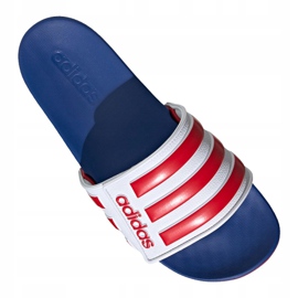 Adidas Adilette Comfort Adj M EG1346 slippers white red blue 1