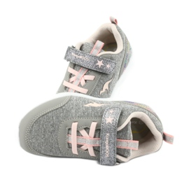 Kangaroos 02051 Children's Gray/Pink Sports Shoes grey 6