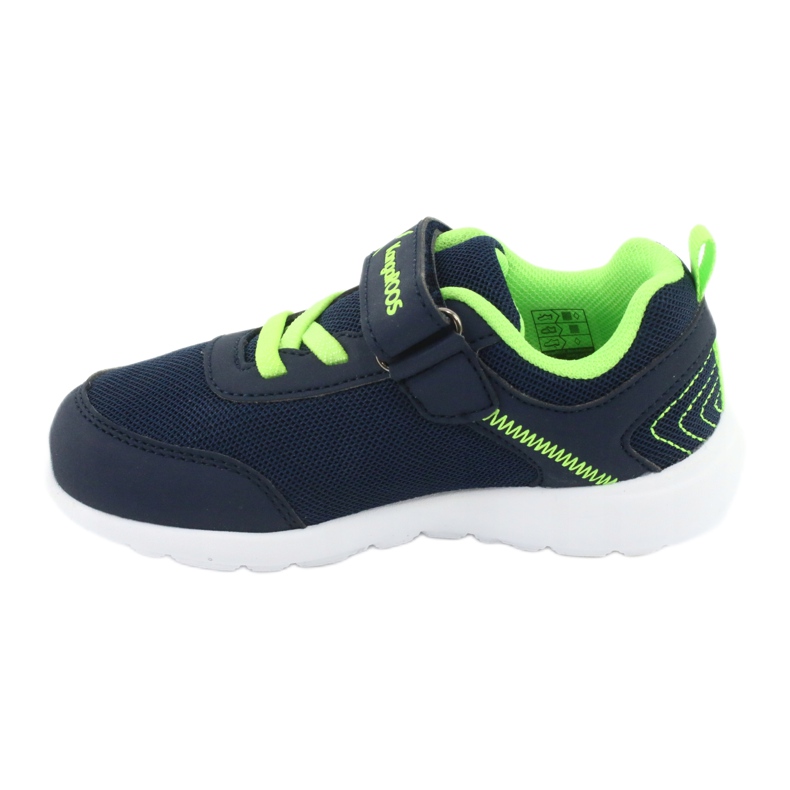 KangaRoos Children's sports shoes 02050 navy blue/green 2