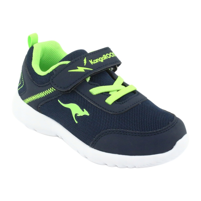 KangaRoos Children's sports shoes 02050 navy blue/green 1