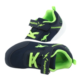 KangaRoos Children's sports shoes 02050 navy blue/green 5