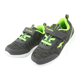KangaRoos Sports children's shoes 02051 gray/green grey 3 KangaRoos Sports children's shoes 02051 gray/green grey 3