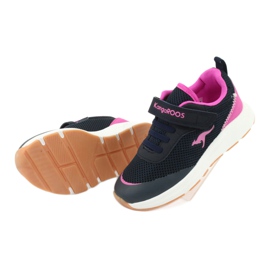 Kangaroos18507 Navy/pink sports children's shoes blue 5
