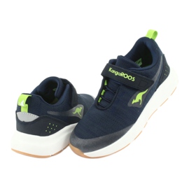 Kangaroos 18508 Navy/green sports shoes blue 4