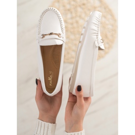 Fama Elegant loafers white 1