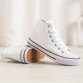 Super Me High Sneakers white 1