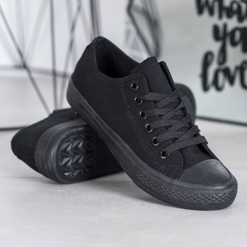 SDS Textile Sneakers black 1 SDS Textile Sneakers black 1