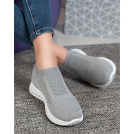 Goodin Openwork Sport Shoes grey 1