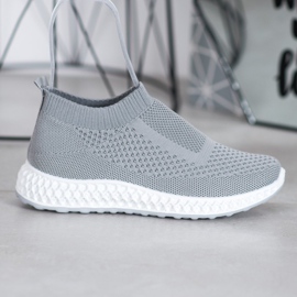 Goodin Openwork Sport Shoes grey 2