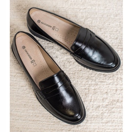 Goodin Black Wedge Moccasins 2 Goodin Black Wedge Moccasins 2