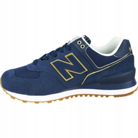New Balance W WL574SOC shoes navy blue 1