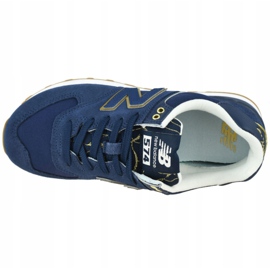 New Balance W WL574SOC shoes navy blue 2