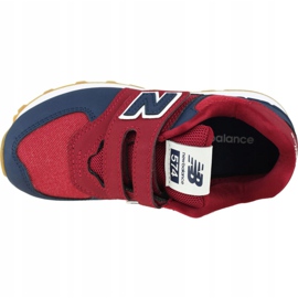 New Balance Jr YV574DMI shoes red 2