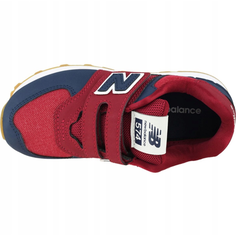 New Balance Jr YV574DMI shoes red 2
