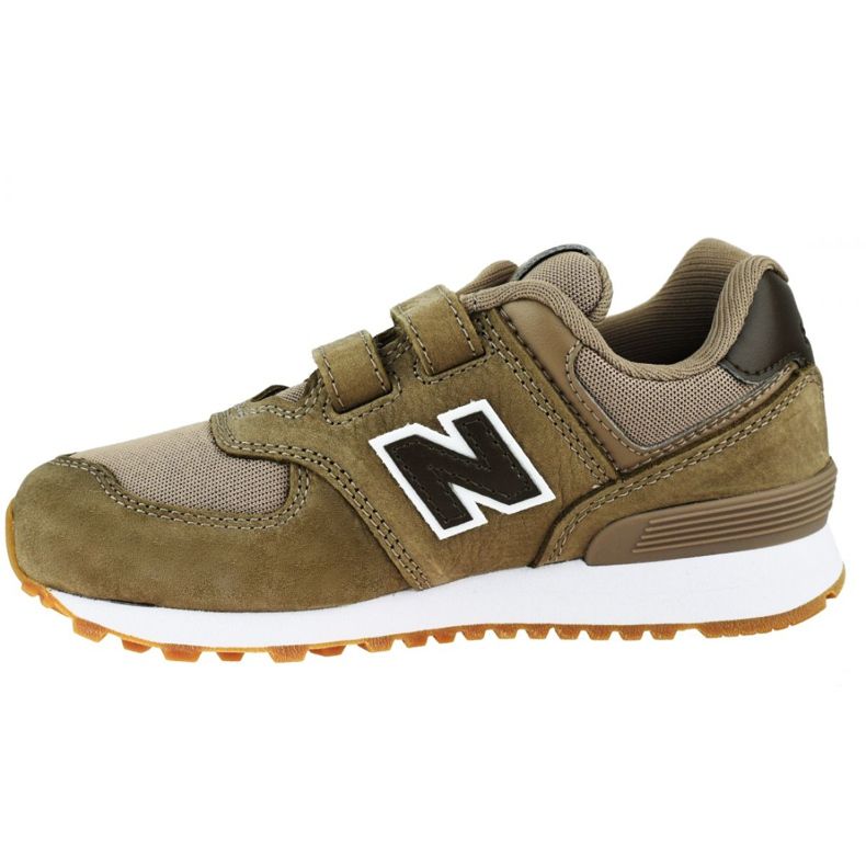 New Balance Jr YV574PRB shoes brown 1