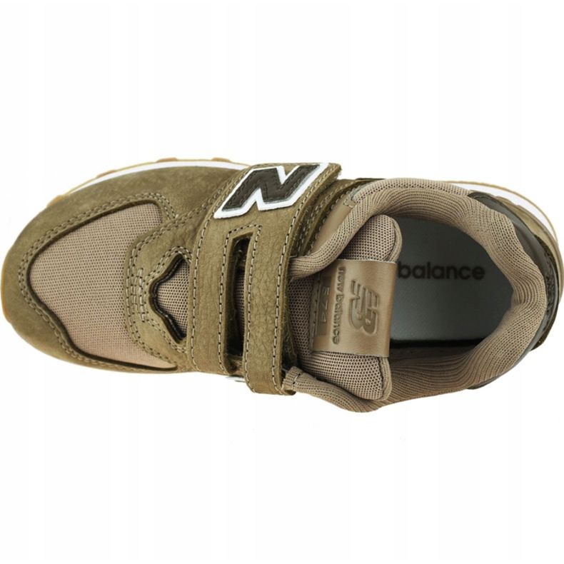 New Balance Jr YV574PRB shoes brown 2
